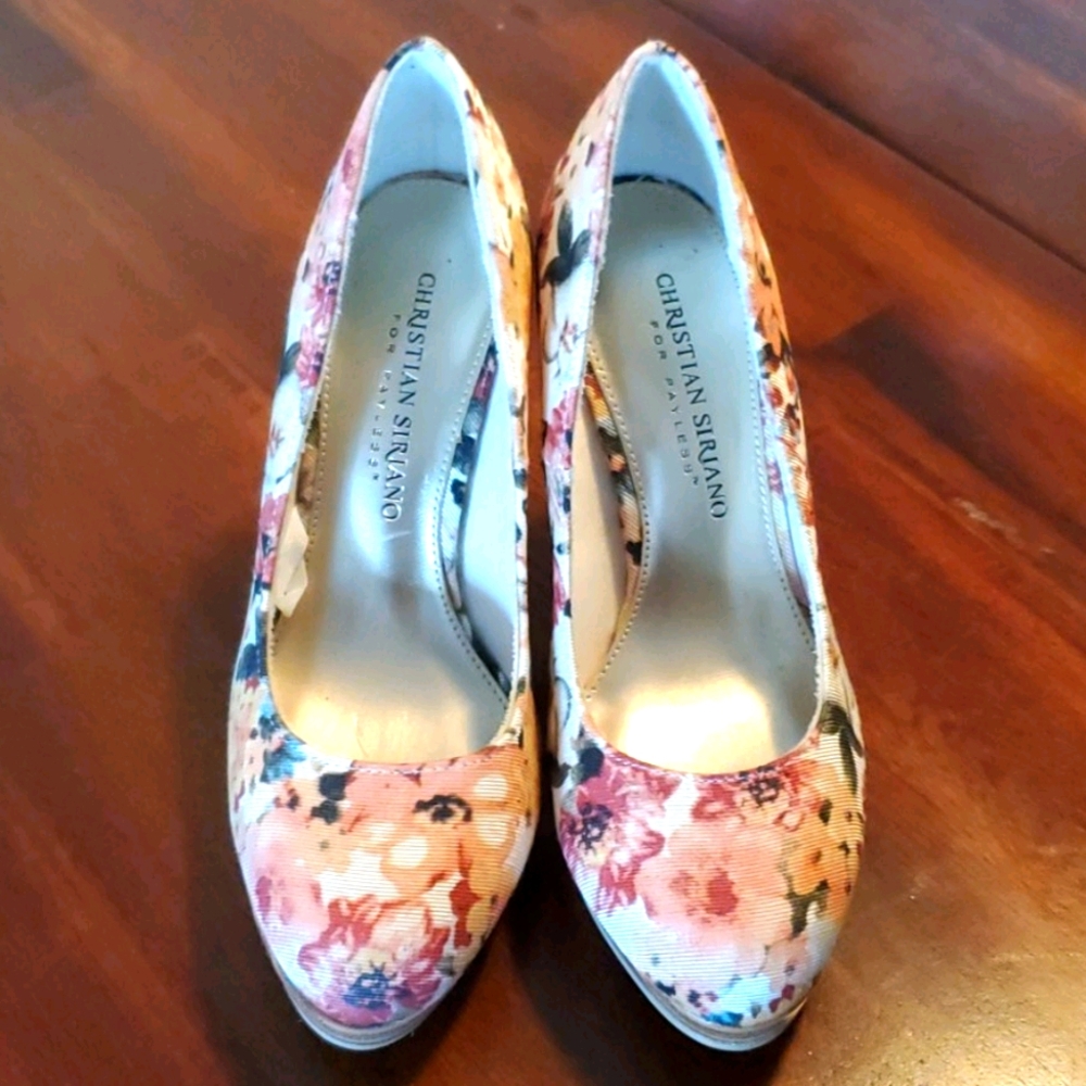 Payless Christian Siriano platform heels